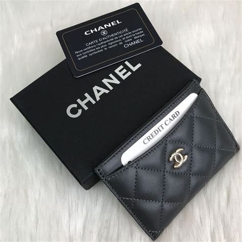 chanel classic card holder purse blog|chanel card holder original.